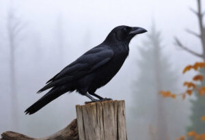 Are crows a warning?