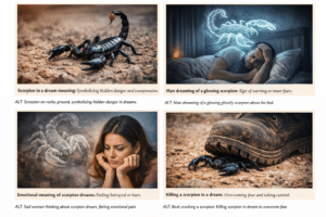 What Does a Scorpion in a Dream Mean? Spiritual & Symbolic Guide 1 What Does a Scorpion in a Dream Mean