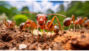 meaning of dreaming about ants