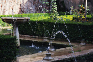 fountain water